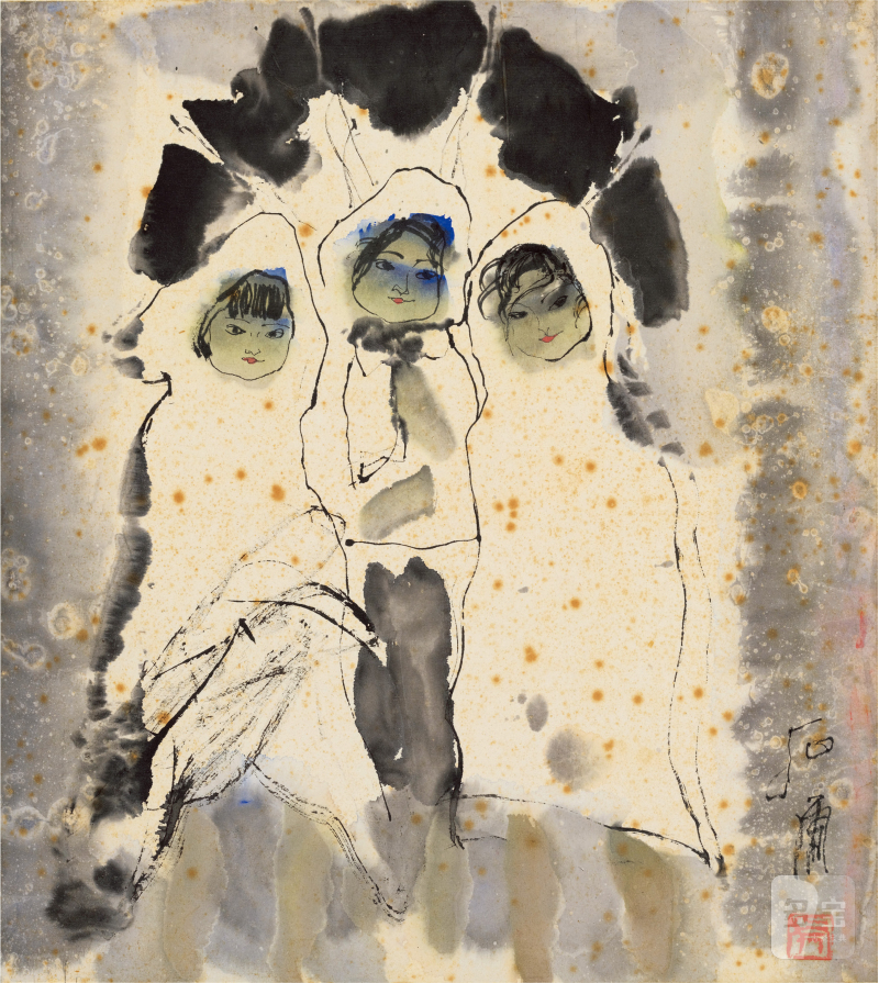 石虎（1942～2023）春风三姝